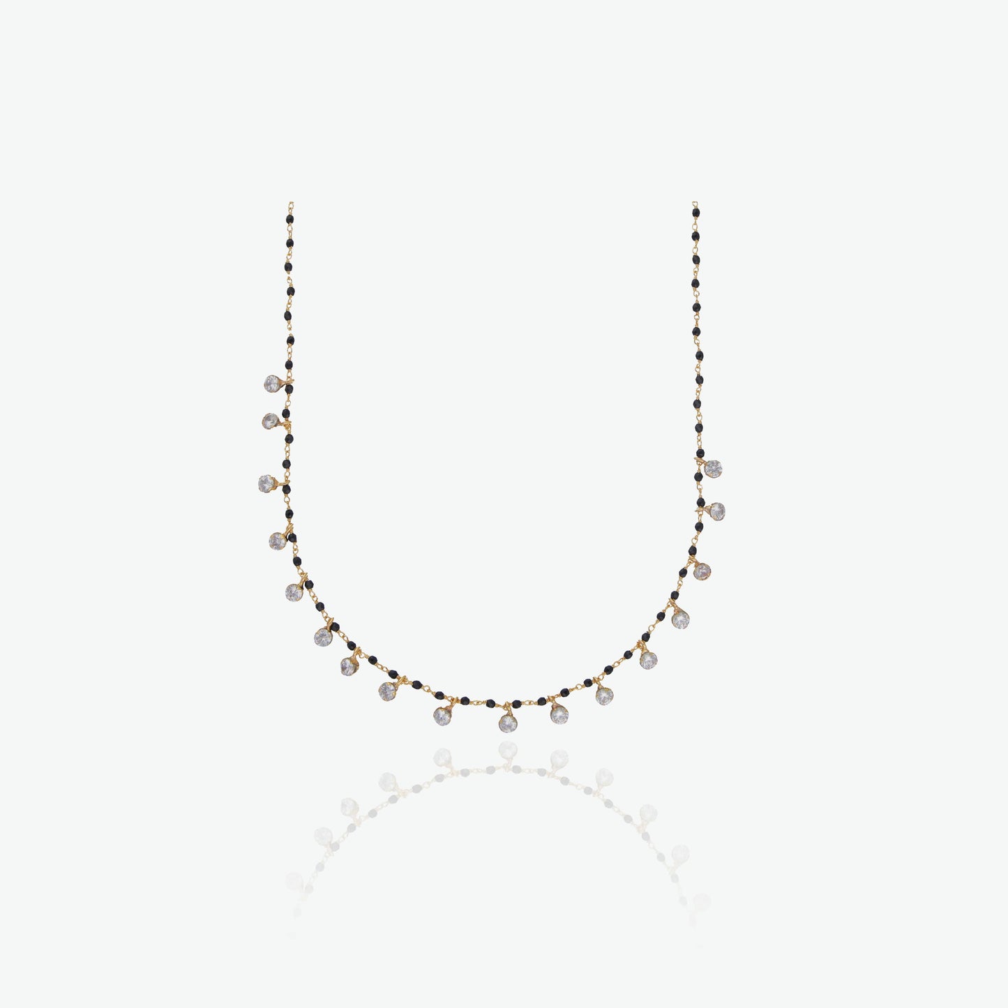 Mangalsutra with Swarovski Crystals