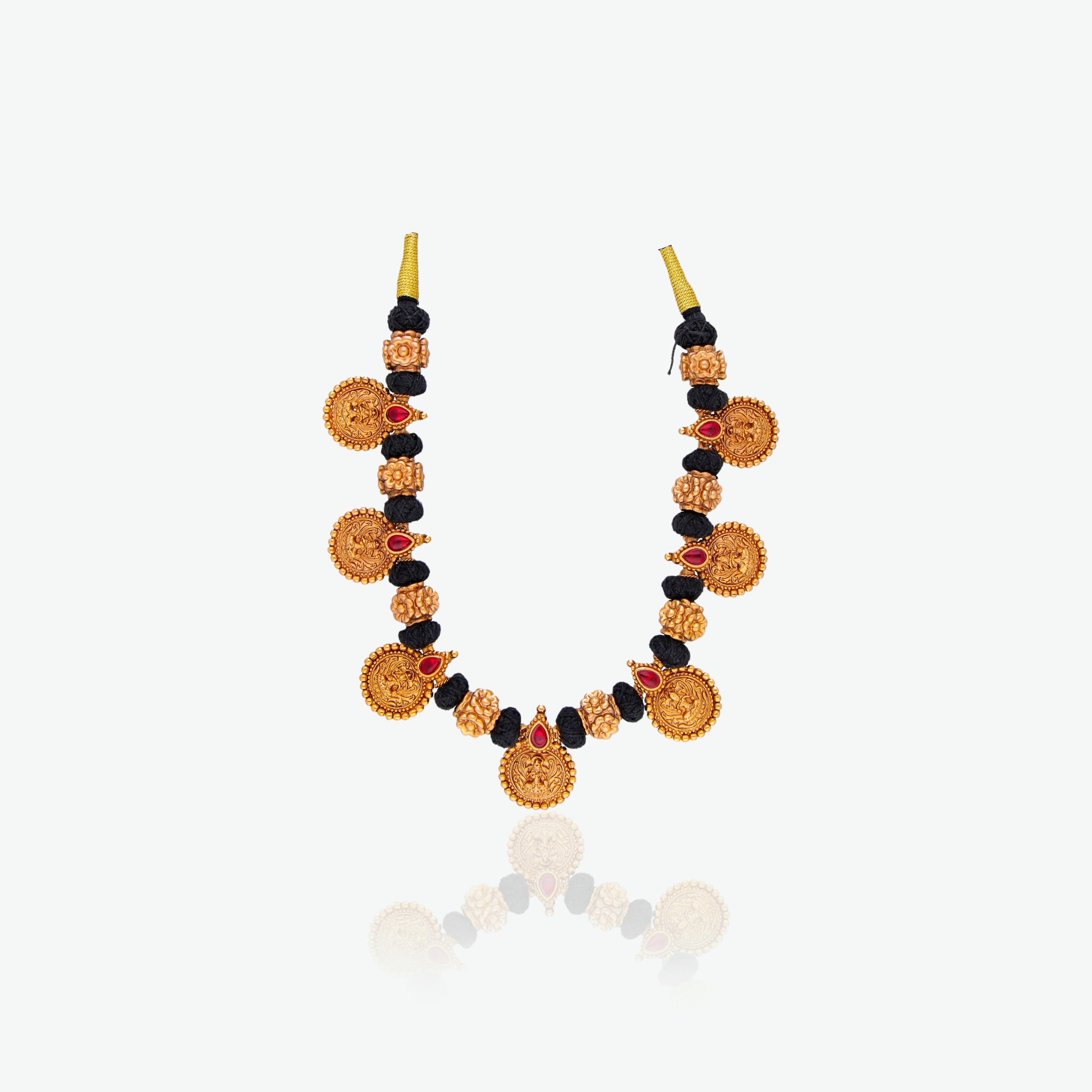 Lakshmi Kasu Necklace Set
