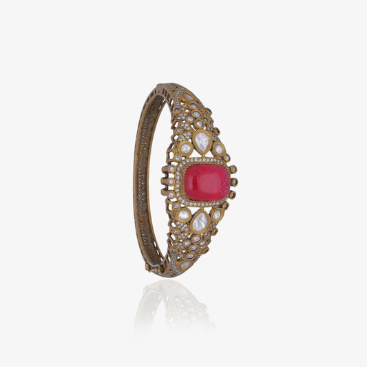 Vintage Ruby Royalty Bangle