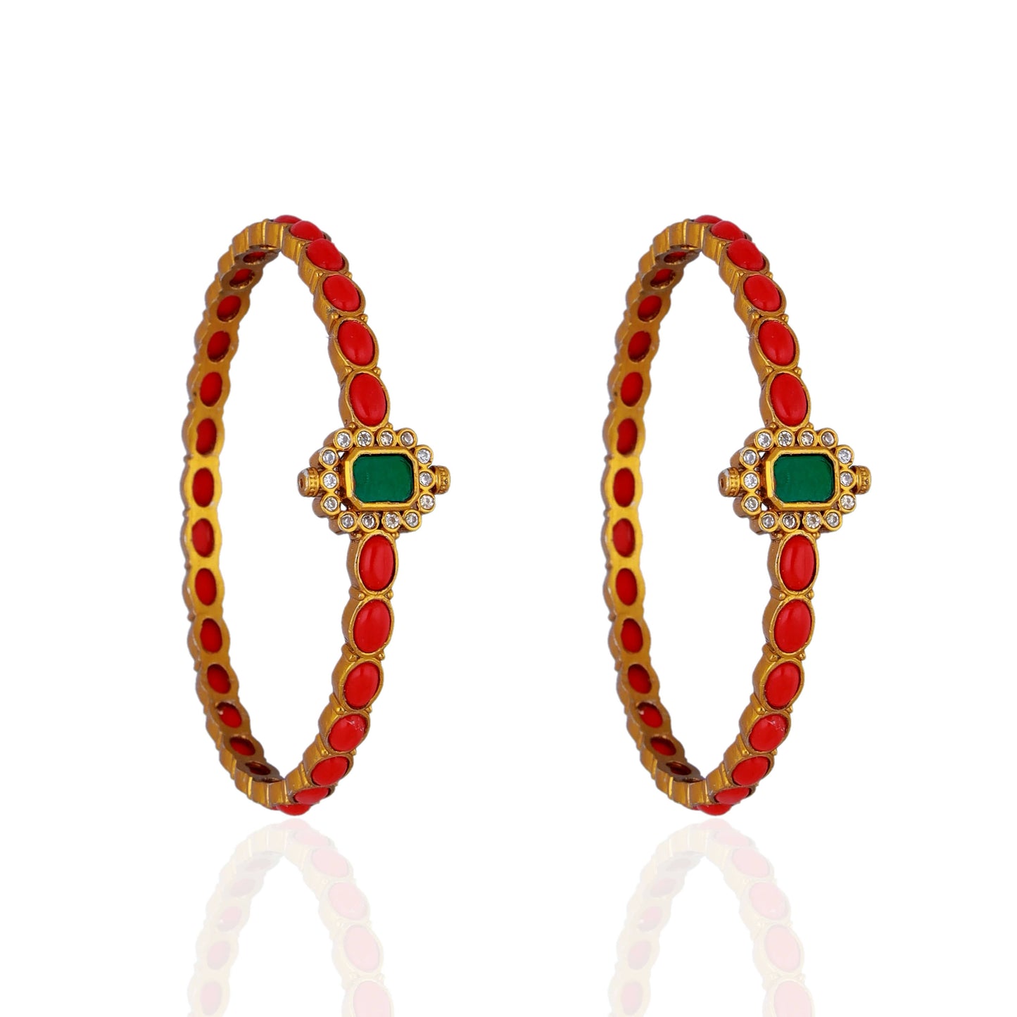 Coral & Emerald Kadas