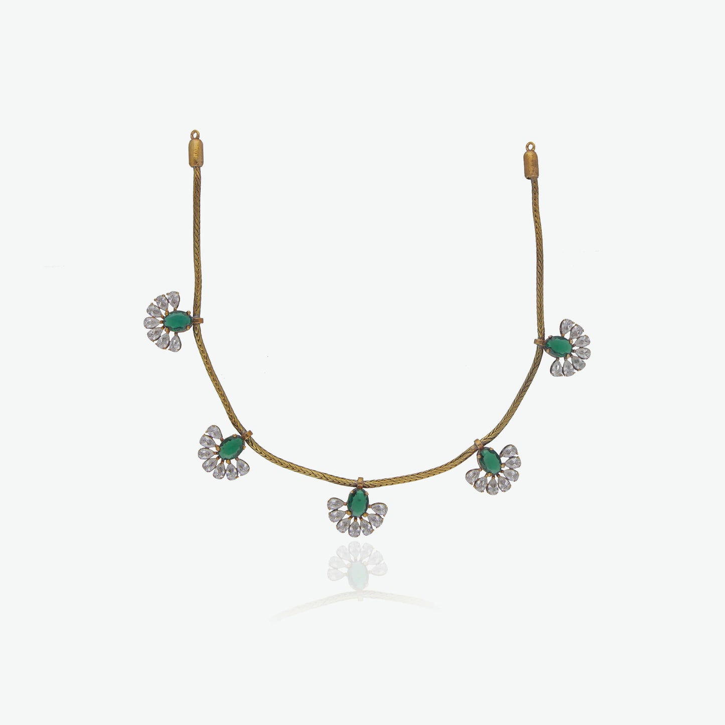 Sunburst Style Necklace Set