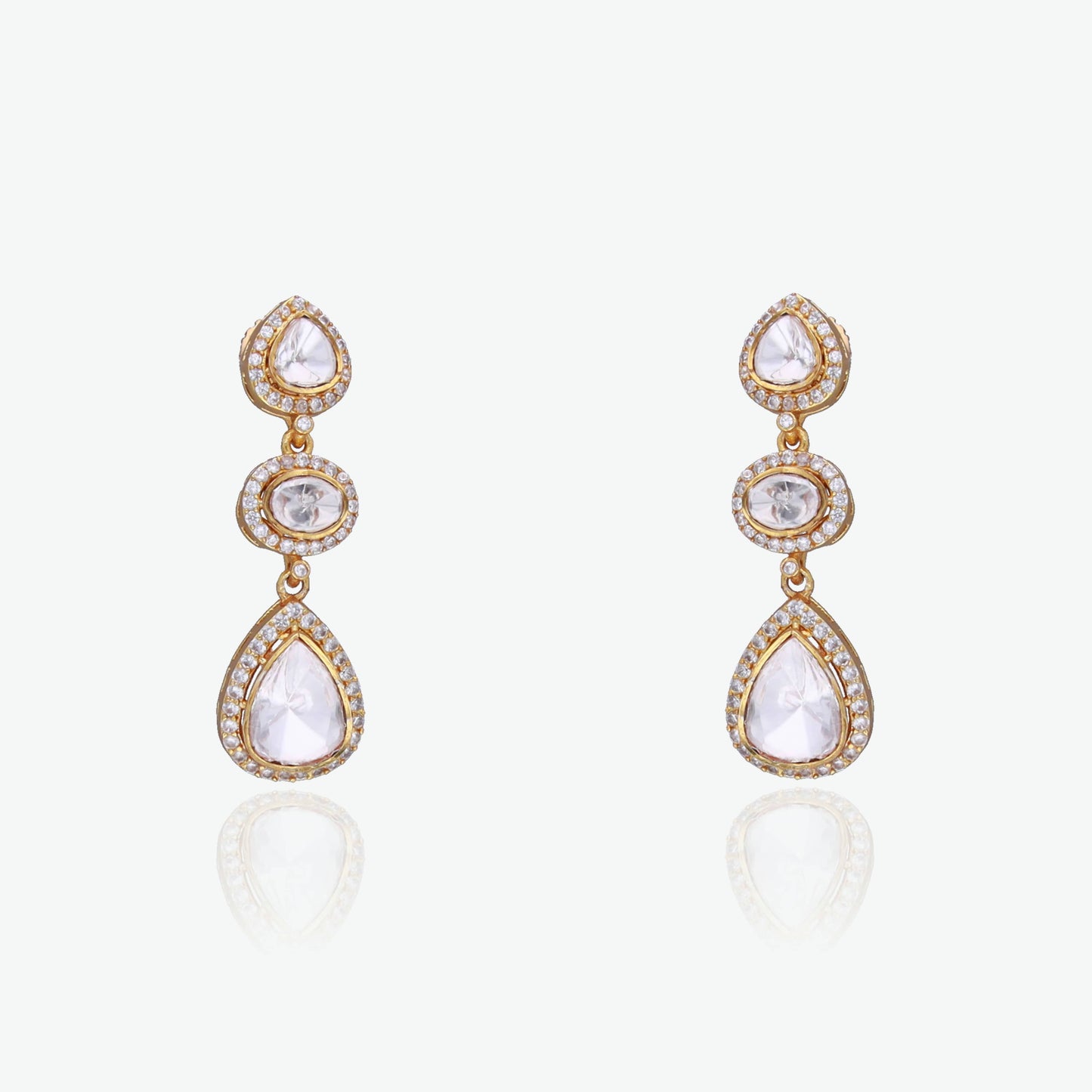 Stunning Moissanite Danglers