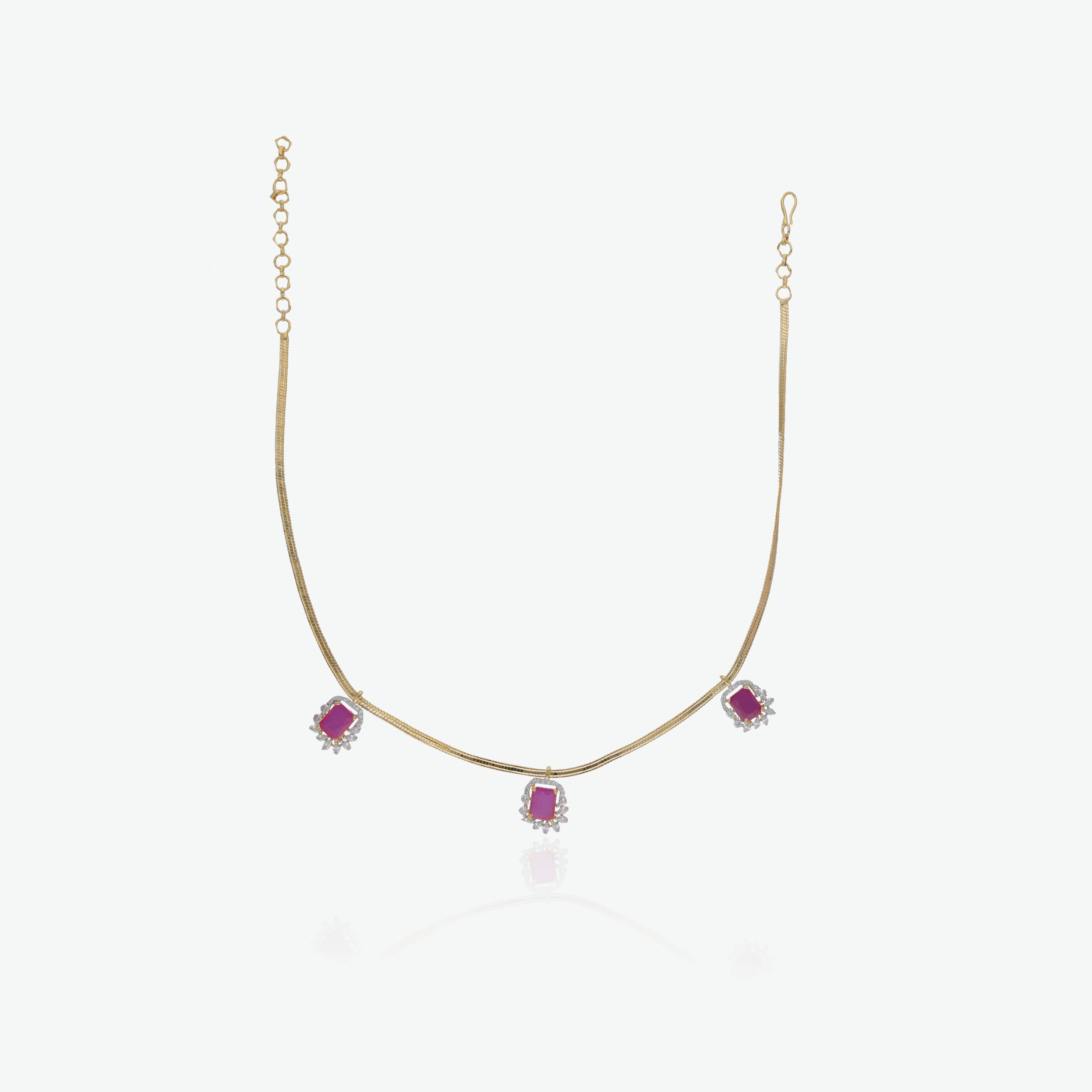 Radiant Chain Necklace Set