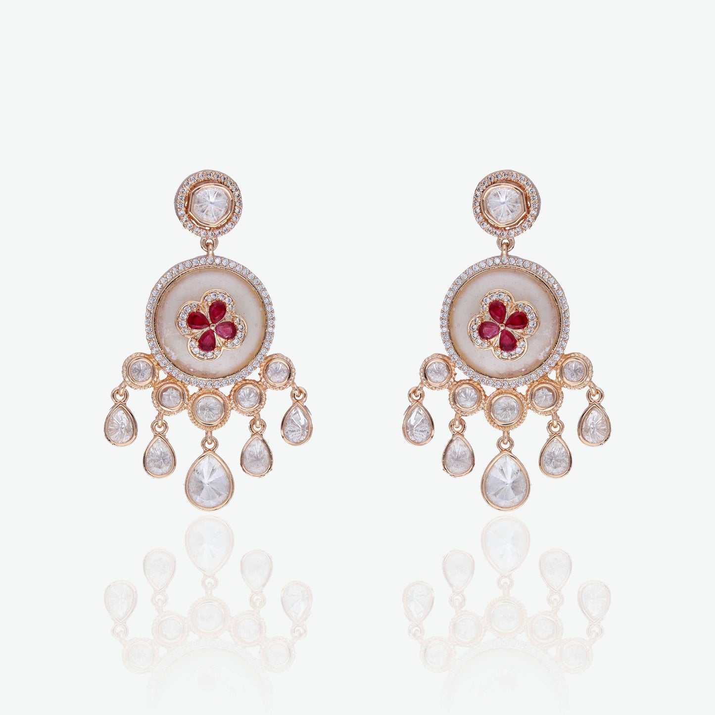 Moissanite Statement Earrings