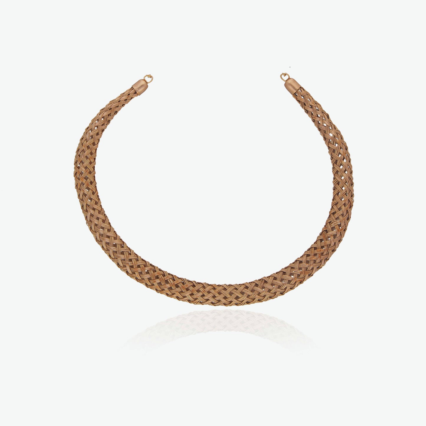 Antique Woven Necklace Set