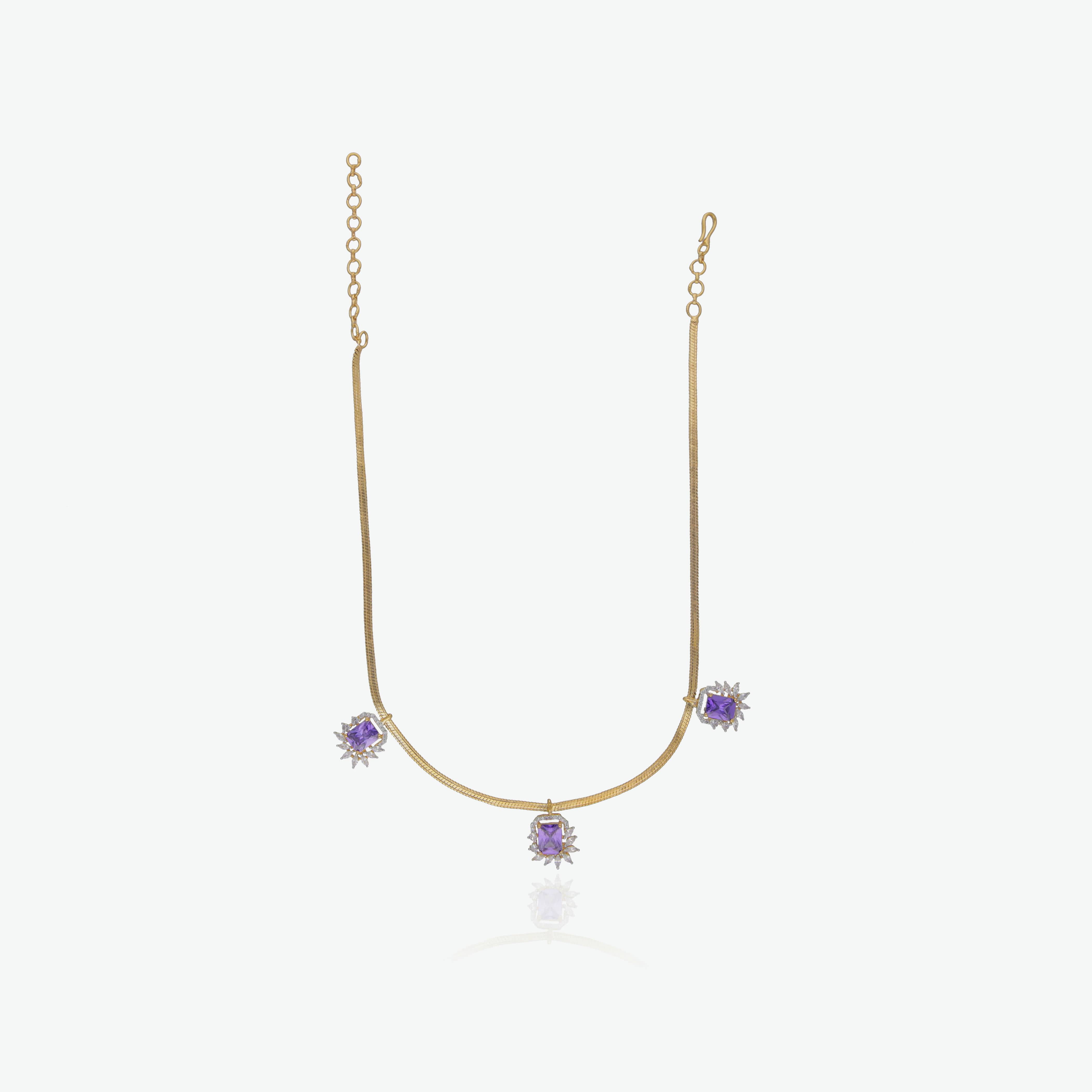 Radiant Chain Necklace Set