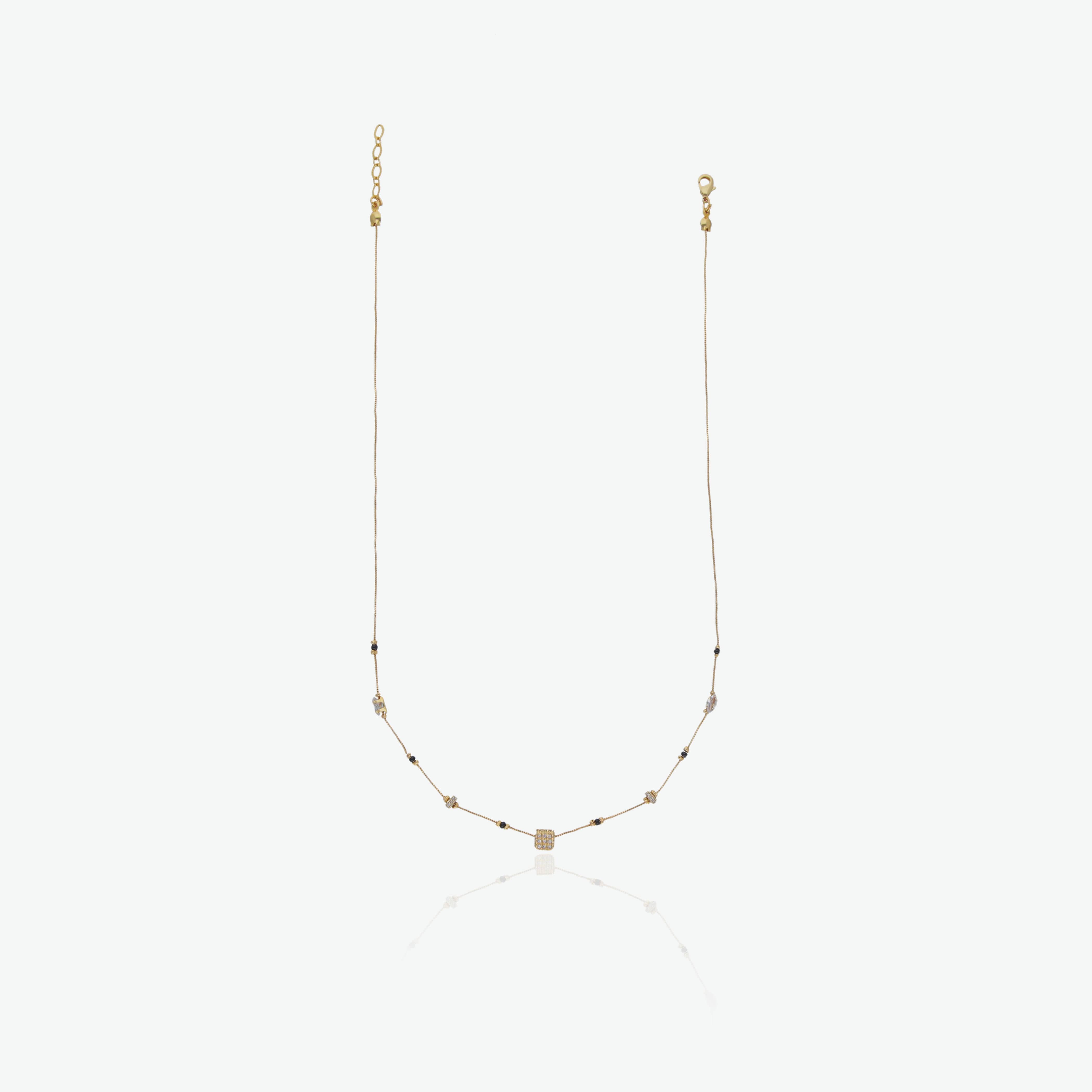 Minimal Mangalsutra with Fine Chain