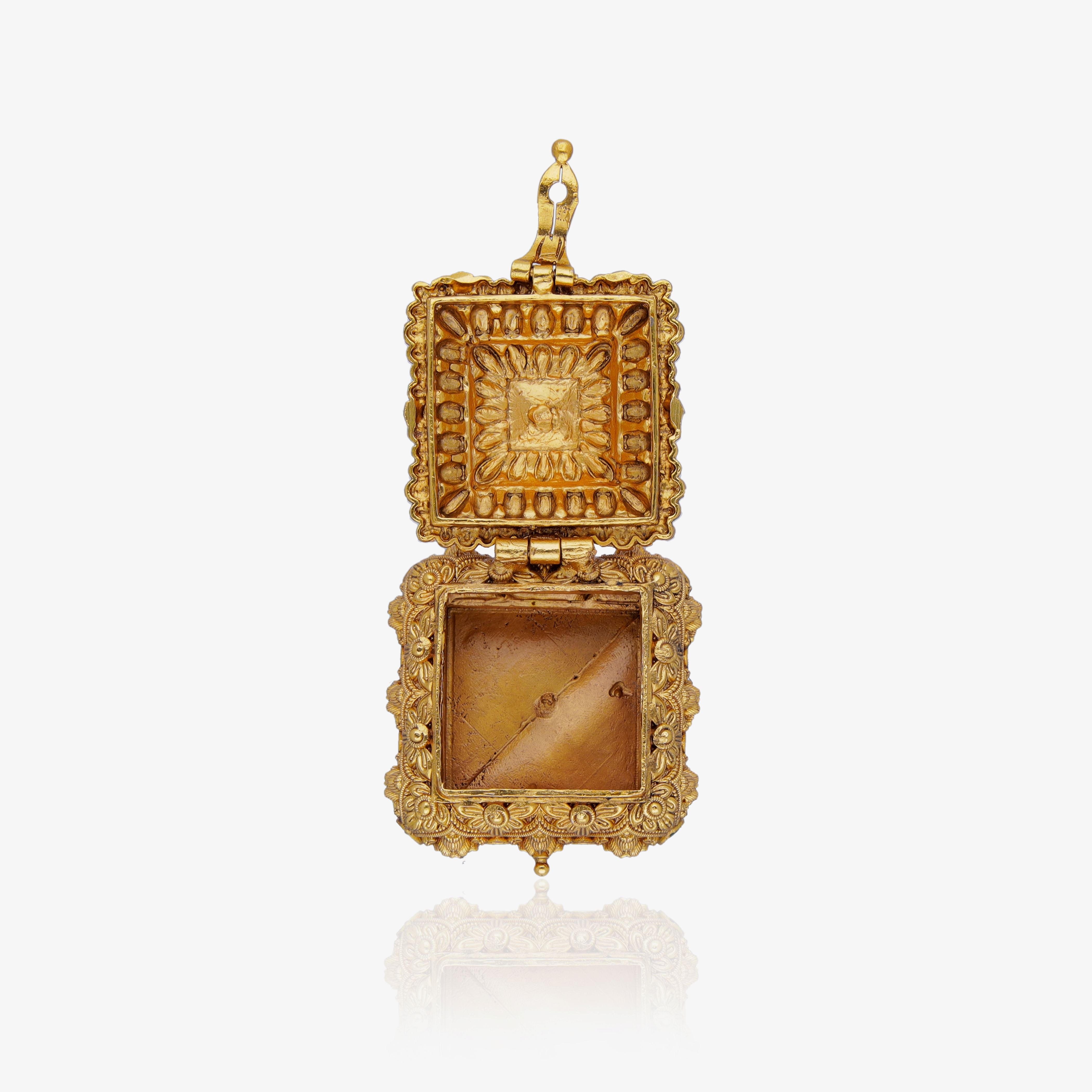 Lakshmi Temple Kumkum Box