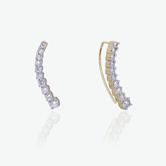 Arc of Light Tennis Ear Climbers