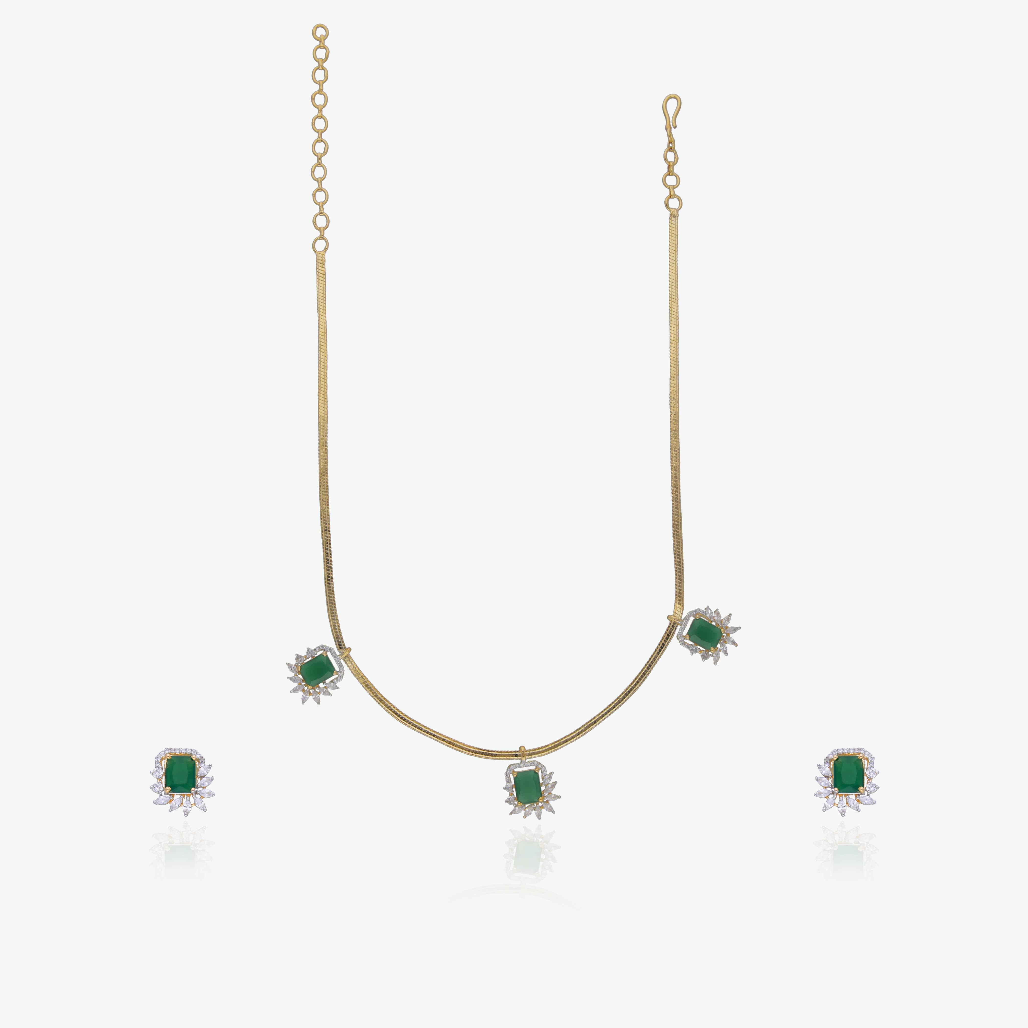 Radiant Chain Necklace Set