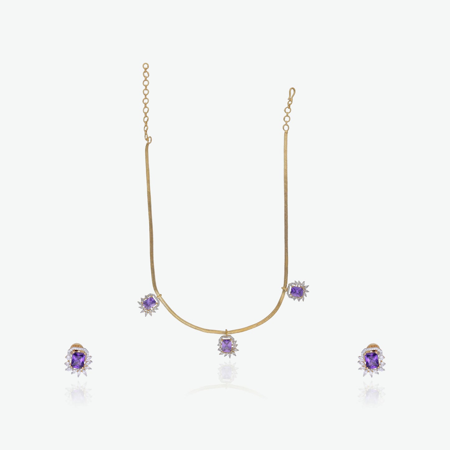 Radiant Chain Necklace Set