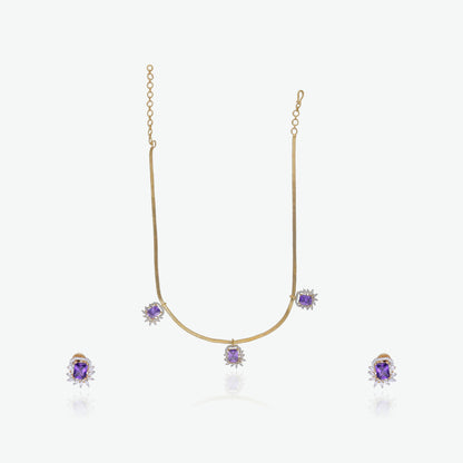 Radiant Chain Necklace Set