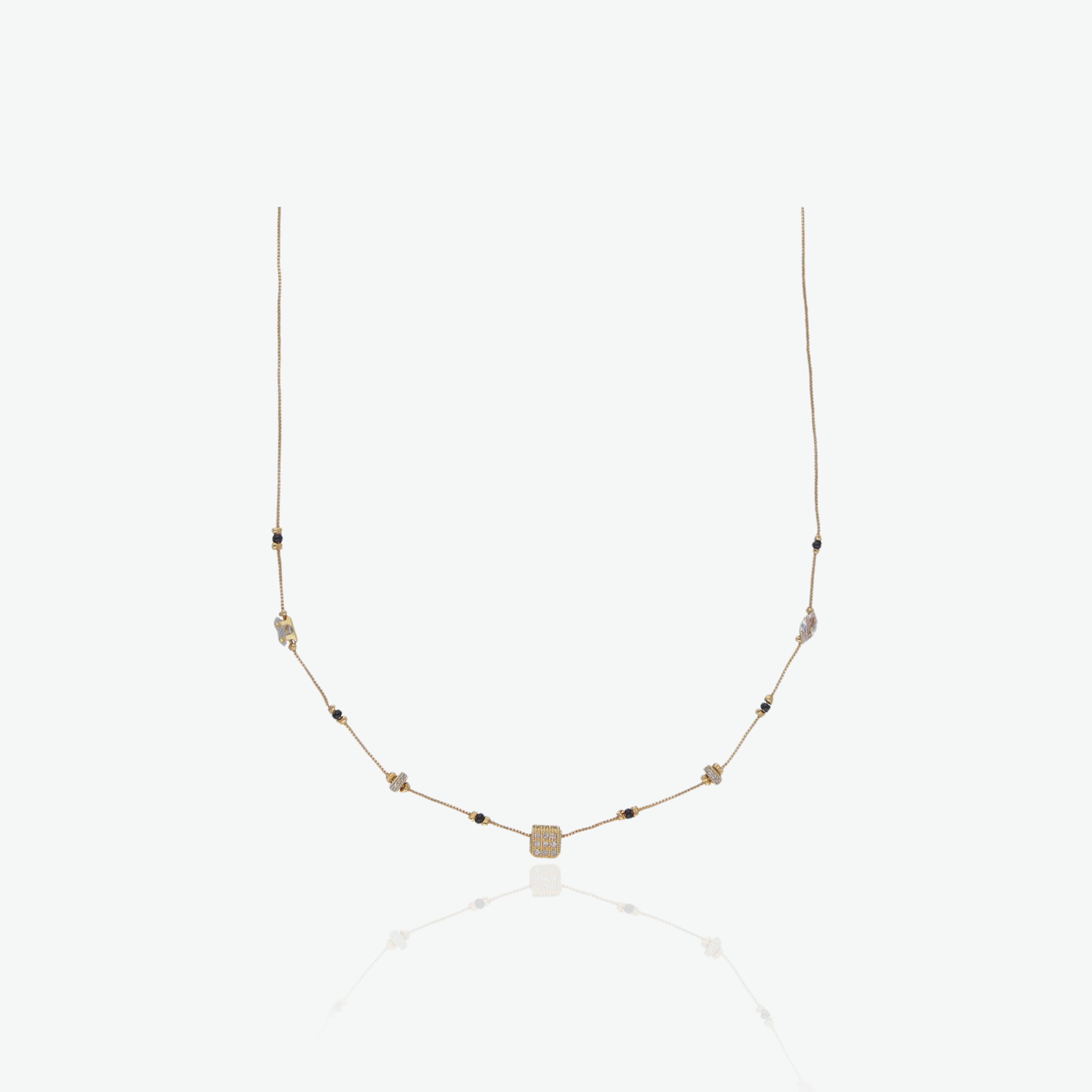 Minimal Mangalsutra with Fine Chain