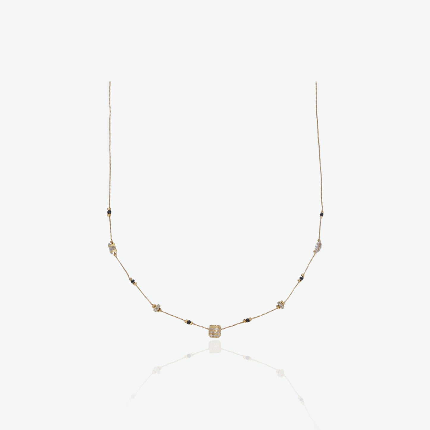 Minimal Mangalsutra with Fine Chain