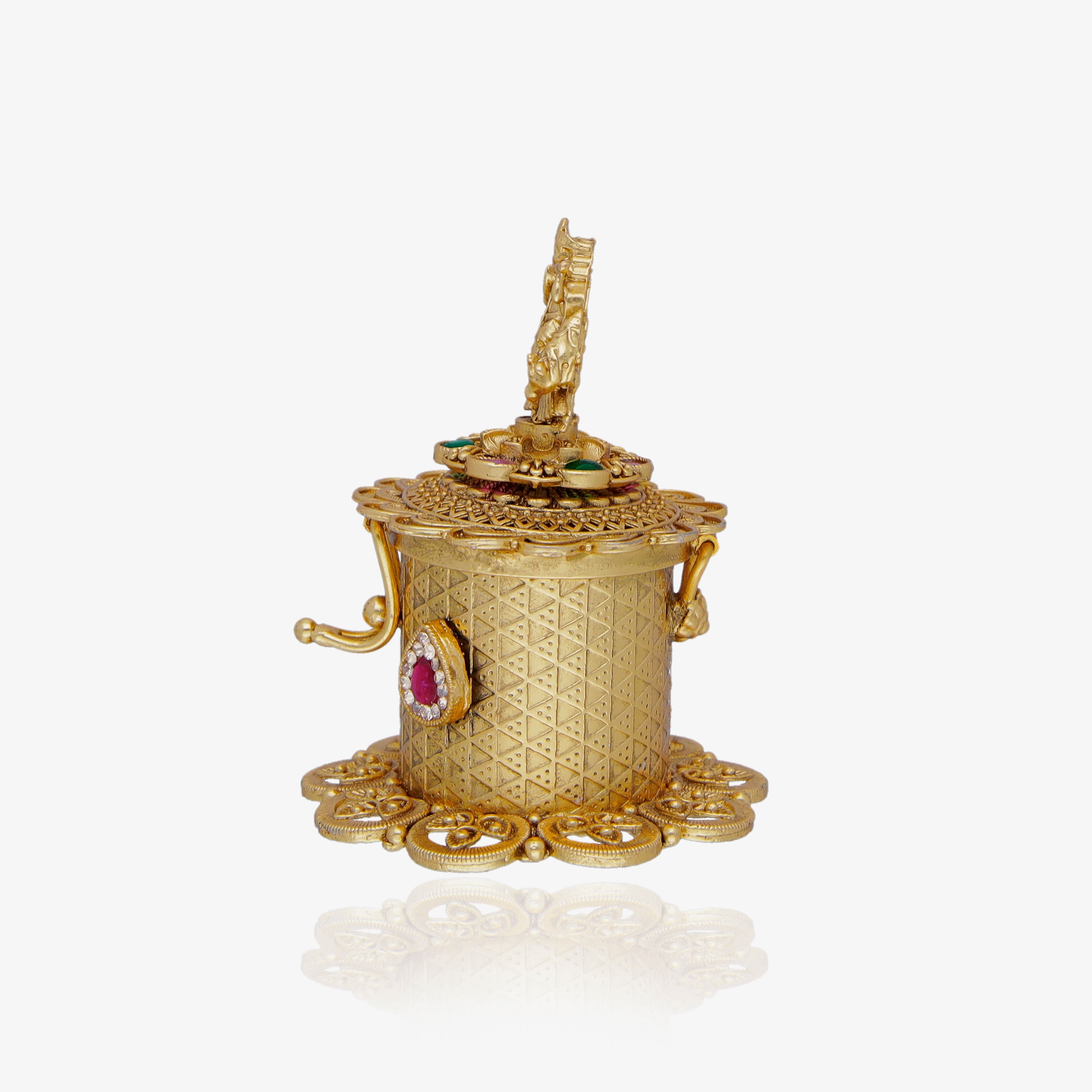 Radha Krishna Kumkum Box