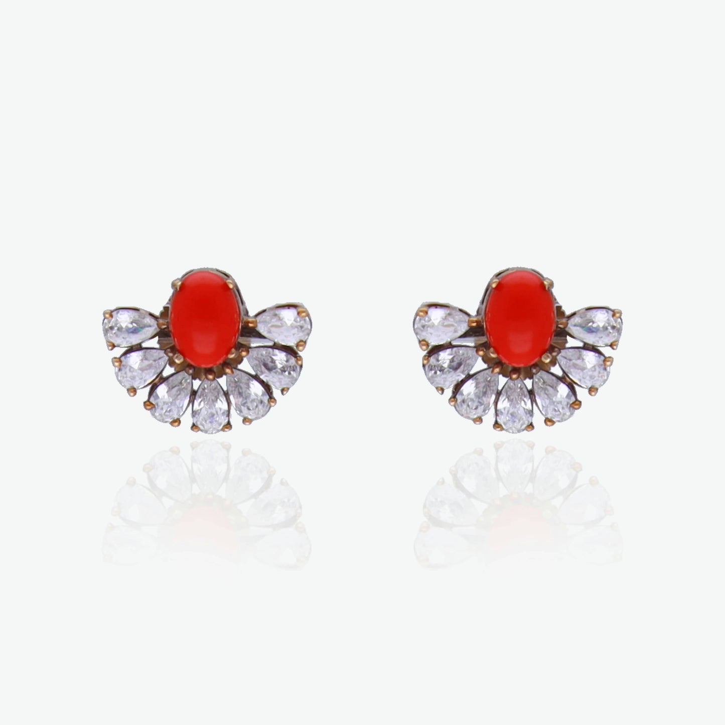 Sunburst Style Necklace Set