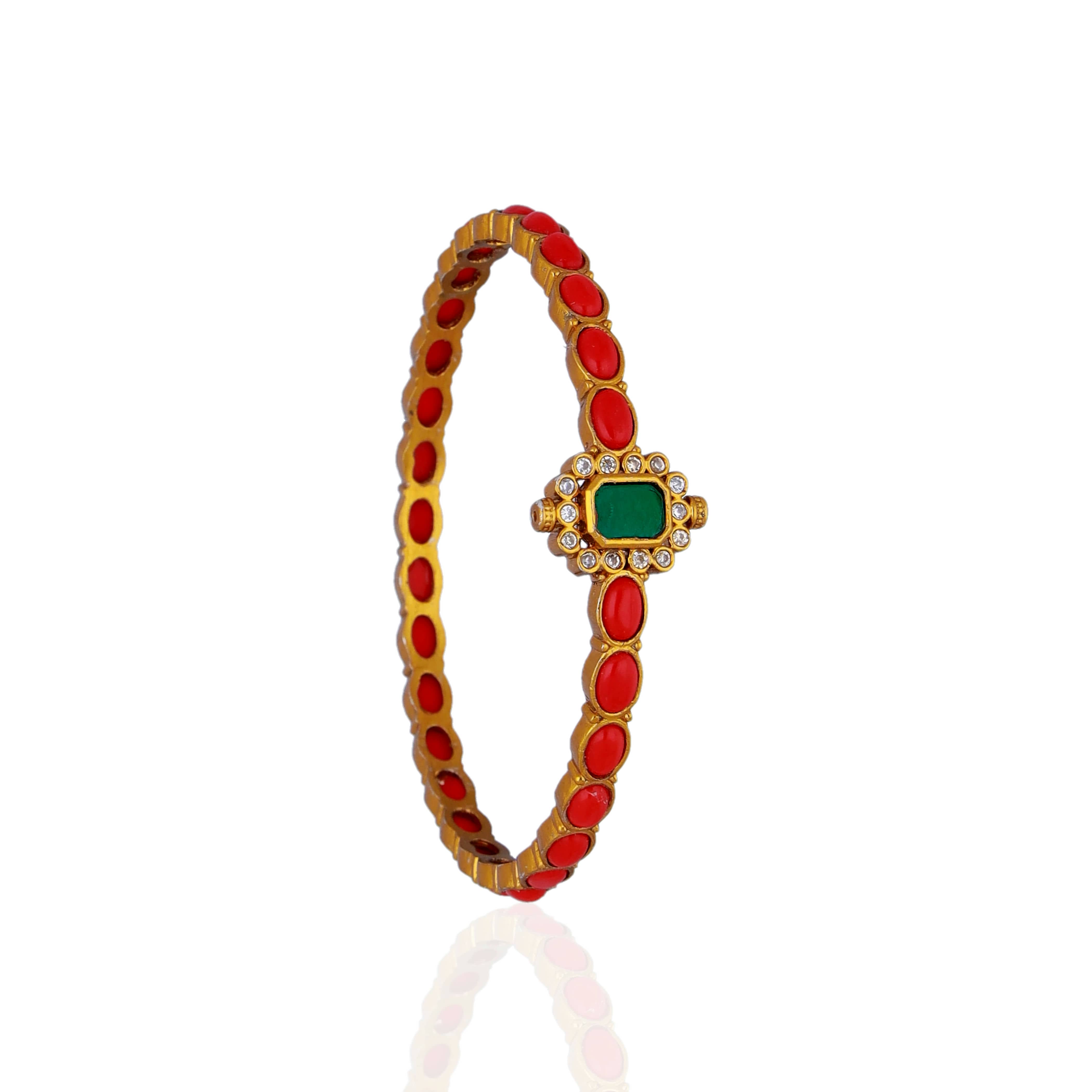 Coral & Emerald Kadas