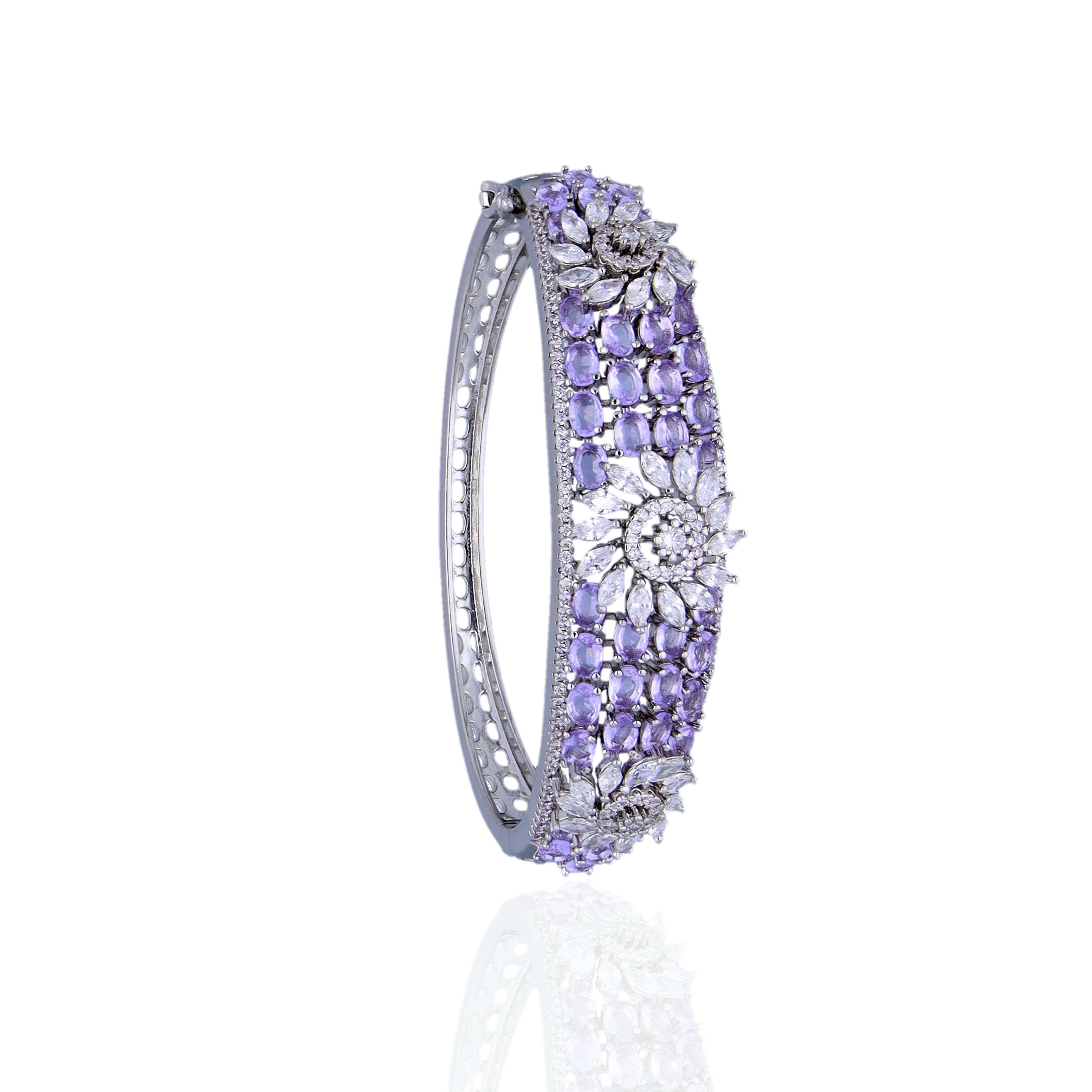 Lavender Blossom Bracelet