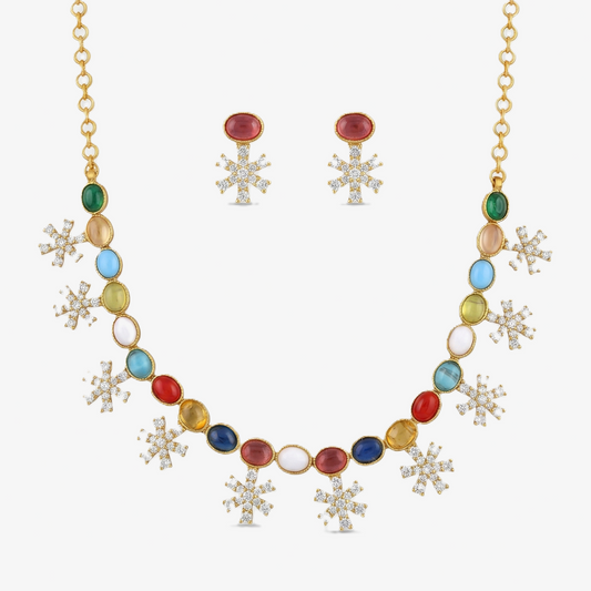 Playful Navratna Starburst Set