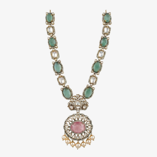 Blush Polki Pastel Maharani Set