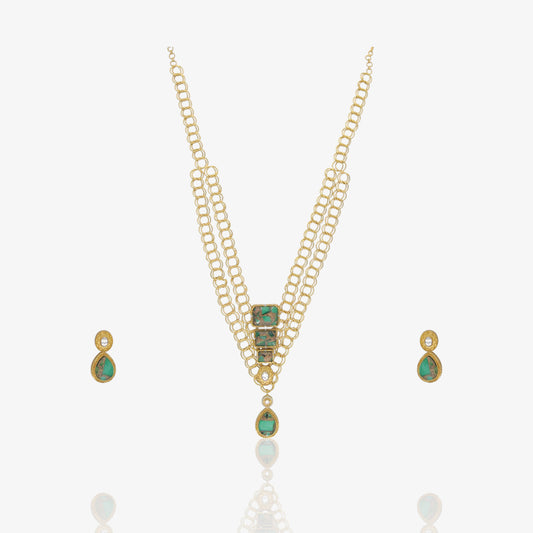 Layered Chain Necklace Set