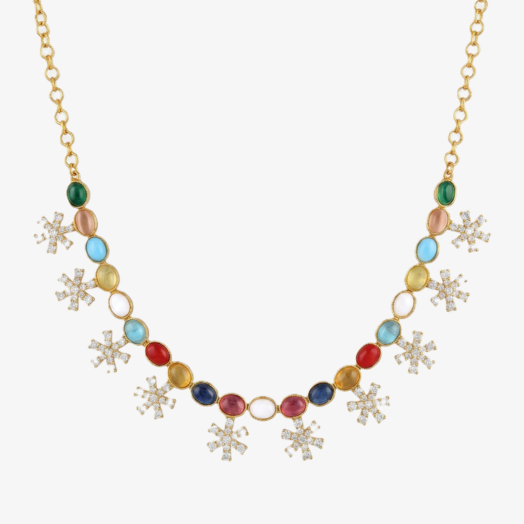 Playful Navratna Starburst Set