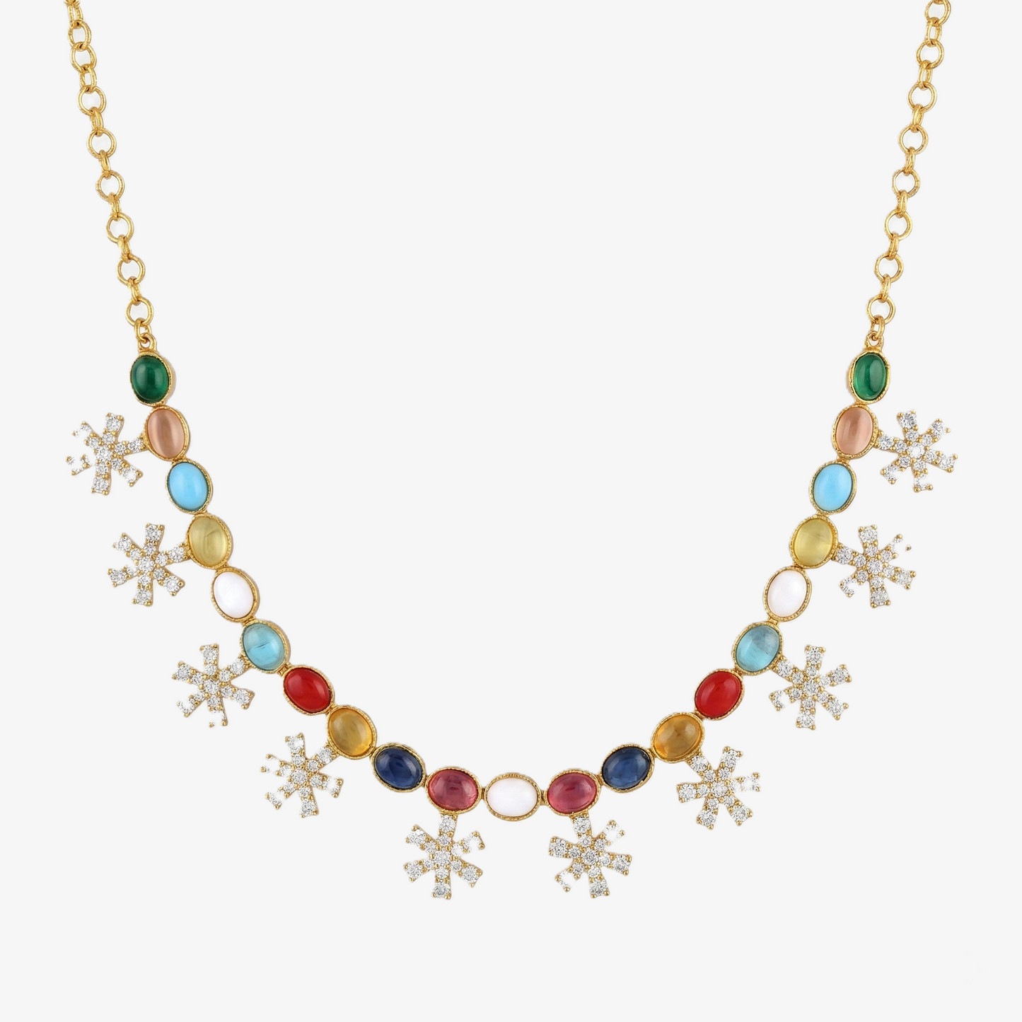 Playful Navratna Starburst Set